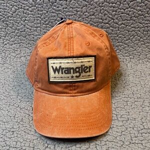 Wrangler Outdoor Rustic Color Baseball Cap Unisex New With Tags Barbed Wire Logo